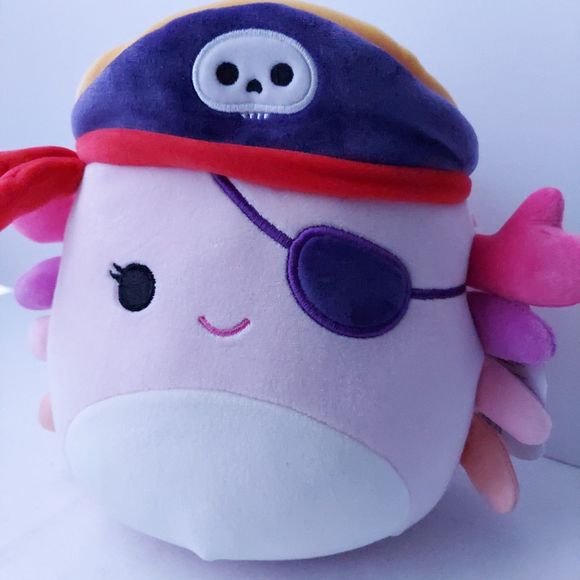 Squishmallows Cailey the Pirate Crab Plush NWT - Picture 12 of 12